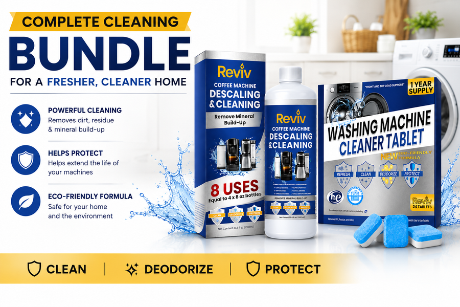 Coffee Machine and Washing Machine Cleaner