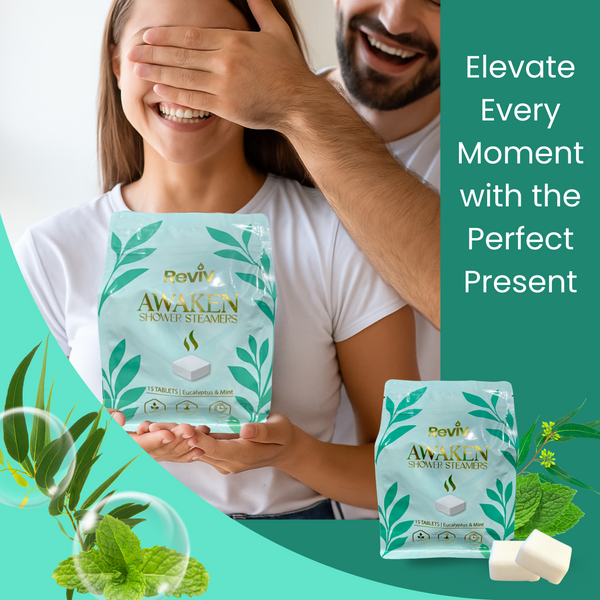 Awaken Shower Steamers – 15 Aromatherapy Tablets