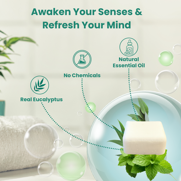 Awaken Shower Steamers – 15 Aromatherapy Tablets