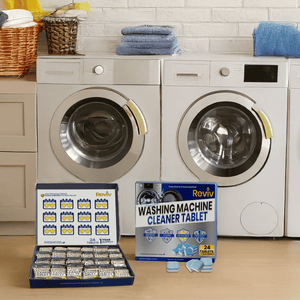 Washing Machine Cleaner Tablets – 24 Count, 1-Year Supply