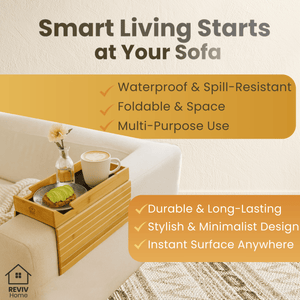 Sofa Arm Tray Table