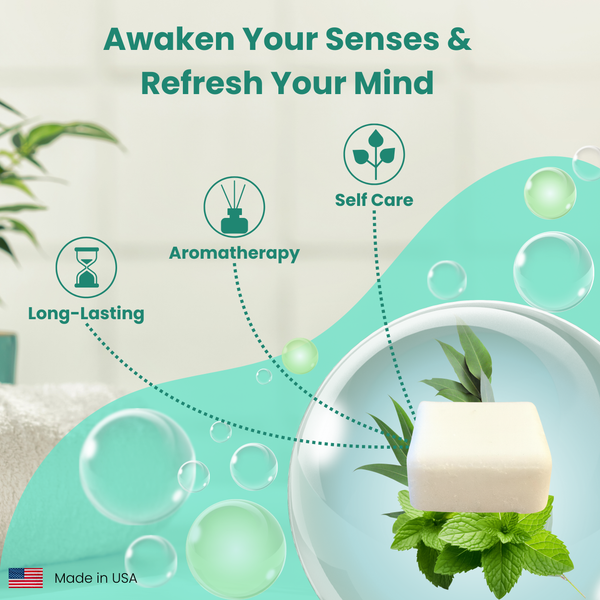 Awaken Shower Steamers – 15 Aromatherapy Tablets