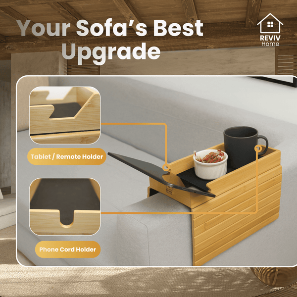 Sofa Arm Tray Table