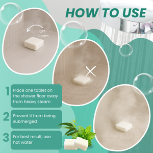 Awaken Shower Steamers – 15 Aromatherapy Tablets