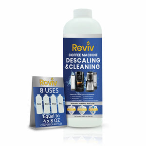 REVIV coffee machine descaling solution 33.8 fl oz
