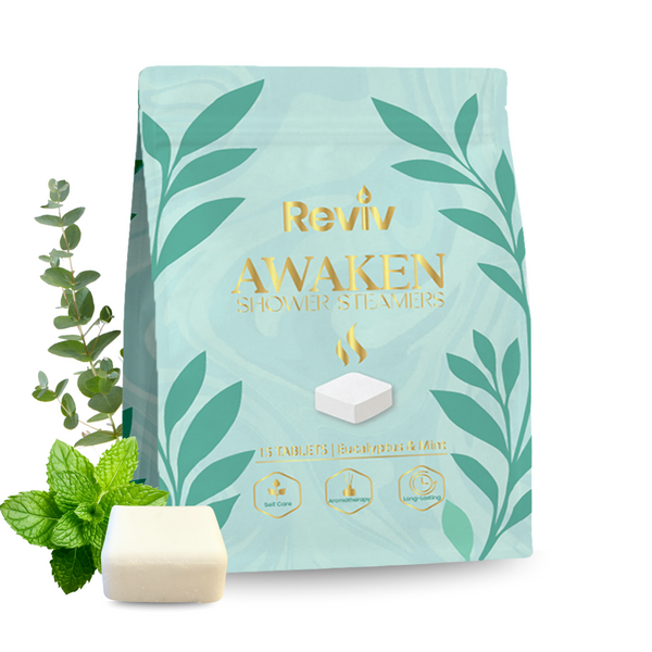 Awaken Shower Steamers – 15 Aromatherapy Tablets