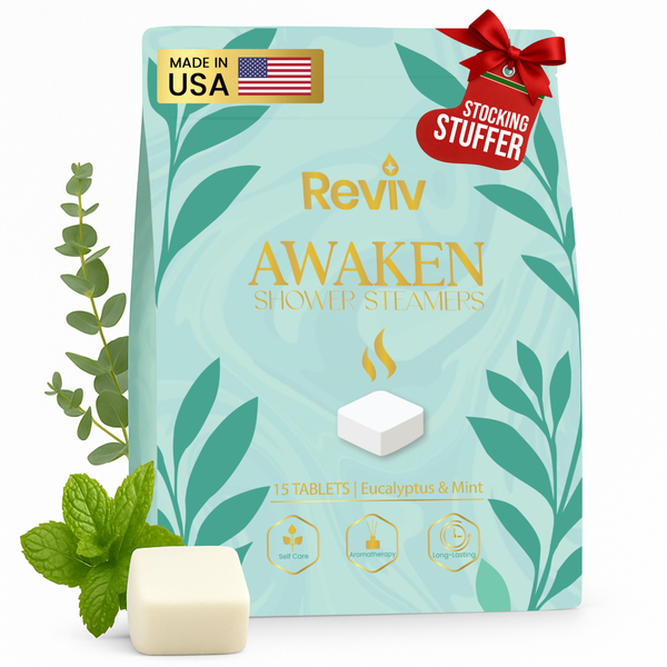 Awaken Shower Steamers – 15 Aromatherapy Tablets