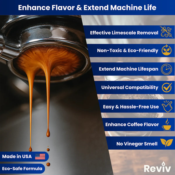 Cleaner for Espresso Machines Drip Brewers